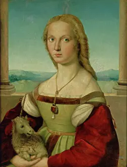 Maddalena: Portrait of Maddalena Strozzi, by Raphael