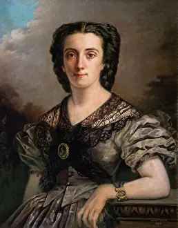 Satin: Portrait, Maison de Pierre Loti, Rochefort, France
