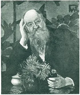 Contentedly: Portrait of a Man