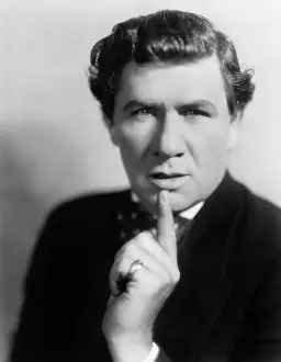 Intensity: Portrait of serious man