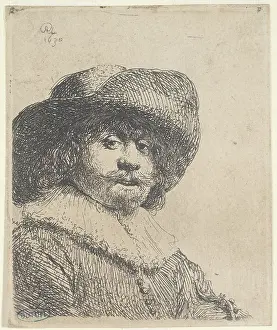Brimmed: Portrait of a man with a broad-brimmed hat