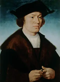 Portrait of a man, painting