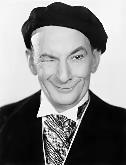 Wink: Portrait of a man winking
