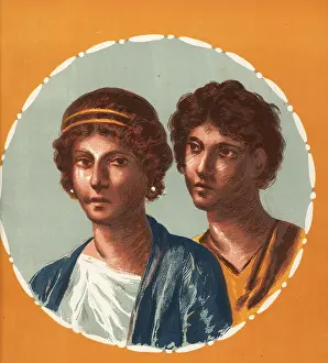 Steeger: Portrait of a man and woman from an unidentified