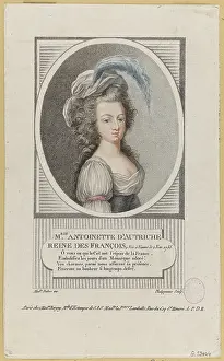 Phelippeaux: Portrait De Marie Antoinette