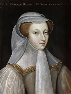 Clouet: Portrait of Mary Queen of Scots, Garde-robe de