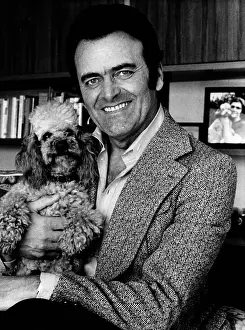 Greger: Portrait of Max Greger and his dog
