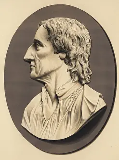Griggs: Portrait medallion of Robert William Boyle