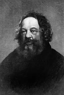 Bakunin: Portrait of Mikhail Bakunin, 1990