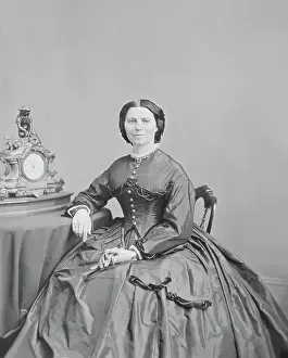 Clara: Portrait of Miss Clara Barton, circa 1866