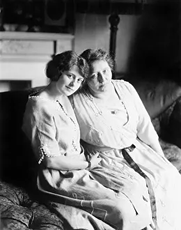Supportive: Portrait of mother and daughter