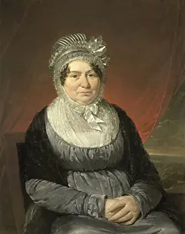 Kruseman: Portrait of Mrs. Brak-Haskenhoff