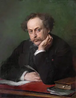 Dubufe: Portrait, Musee Alexandre-Dumas, Villers-Cotterets, Picardy