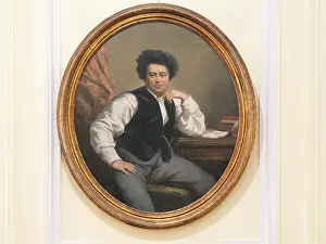 Vers: Portrait, Musee Alexandre-Dumas, Villers-Cotterets, Picardy