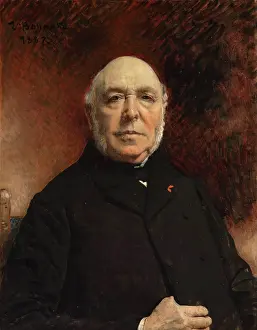 Bonnat: Portrait, Musee des Ursulines, Macon, Saone-et-Loire, France