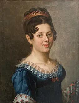 Earring: Portrait, Musee du Pays Chatillonnais, Chatillon-sur-Seine, Burgundy, France