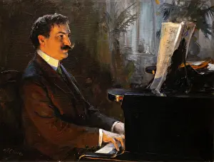 Sanz: Portrait, Museo Ulpiano Checa, Colmenar de Oreja, Madrid