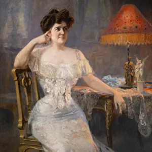 Agustina: Portrait, Museo Ulpiano Checa, Colmenar de Oreja, Madrid