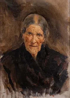 Wrinkle: Portrait, Museo Ulpiano Checa, Colmenar de Oreja, Madrid