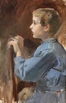 Sanz: Portrait, Museo Ulpiano Checa, Colmenar de Oreja, Madrid