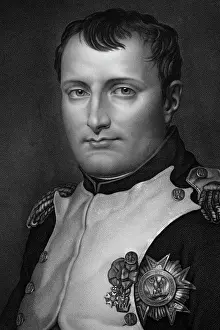 Brienne: Portrait of Napoleon, Musee Napoleon, Brienne-le-Chateau