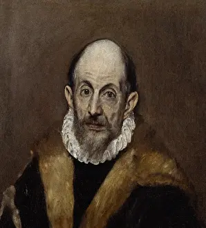 Lcgrfa1710: Portrait of an Old Man, by El Greco