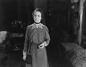 Handbags: Portrait of serious older woman