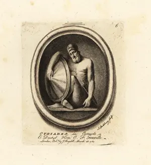 Cornelian: Portrait of Othryadess, Spartan warrior