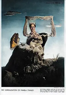 Mcbean: A portrait of Pamela Stanley by Angus McBean