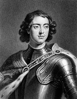 Kneller: Portrait Peter The Great Peter