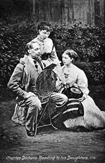 Critics: Portrait photograph of Charles Dickens