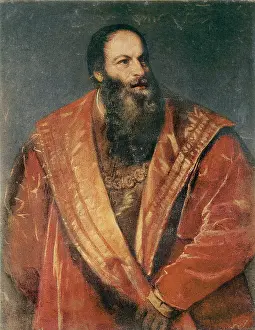 Vecello: Portrait of Pietro Aretino