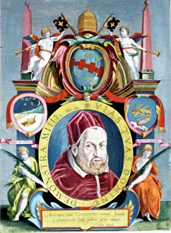 Frontespiece: Portrait of Pope Clement VIII