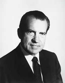 1970 1979: Portrait of President Richard Nixon