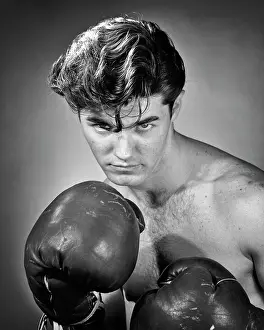 Combative: Portrait Prize Fighter Boxer