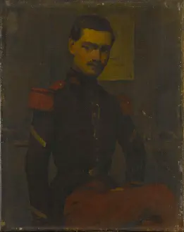 Henner: Portrait of the quartermaster sergeant