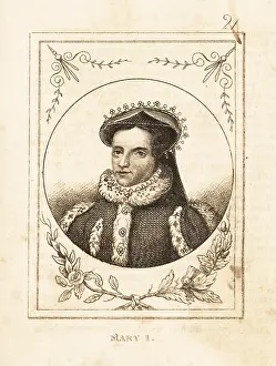 Great Britain: Portrait of Queen Mary I of England
