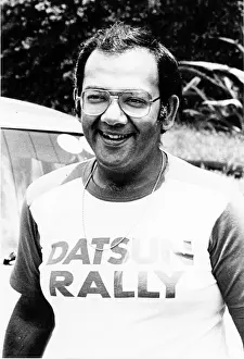 Datsun: Portrait of rally driver Shekhar Mehta