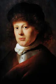 Rembrandt: Portrait of Rembrandt, by Jan Lievens (1607-1674)