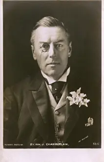 Statesmen: Portrait of The Right Honourable Joseph Chamberlain