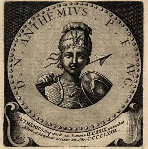 Kaisers: Portrait of Roman Emperor Anthemius