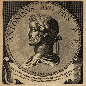 Antoninus: Portrait of Roman Emperor Antoninus Pius