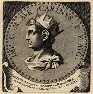 Bogaert: Portrait of Roman Emperor Carinus