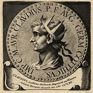 Kaisers: Portrait of Roman Emperor Claudius II