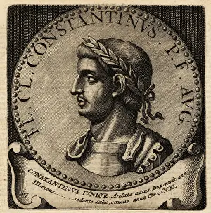 Constans: Portrait of Roman Emperor Constantine II