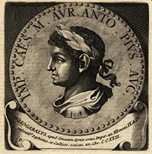 Elagabalus: Portrait of Roman Emperor Elagabalus