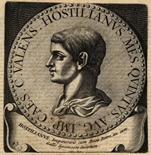 Kaisers: Portrait of Roman Emperor Hostilian