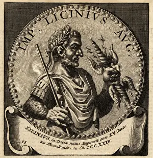 Valerius: Portrait of Roman Emperor Licinius