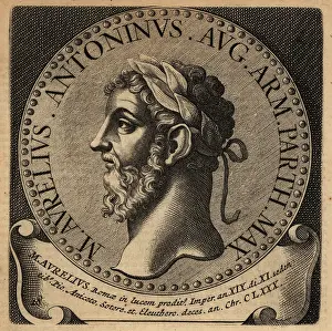 Kaisers: Portrait of Roman Emperor Marcus Aurelius