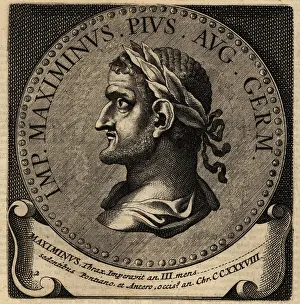 Verus: Portrait of Roman Emperor Maximinus Thrax